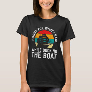 Sorry voor wat ik zei tijdens het aanleggen van de t-shirt