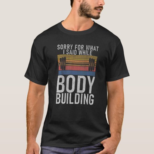 Sorry voor wat ik zei tijdens het bouwen van het l t-shirt (Voorkant)