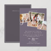 SORRY! Wedding-uitstel verandering van datum FOTO (Voorkant / Achterkant)