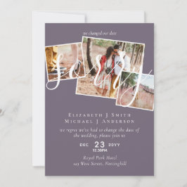 SORRY! Wedding-uitstel verandering van datum FOTO