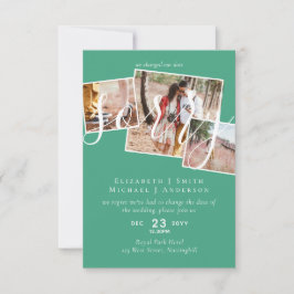 SORRY! Wedding-uitstel verandering van datum FOTO