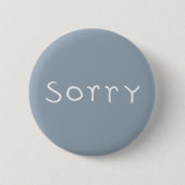 sorry witte Button (Voorkant)