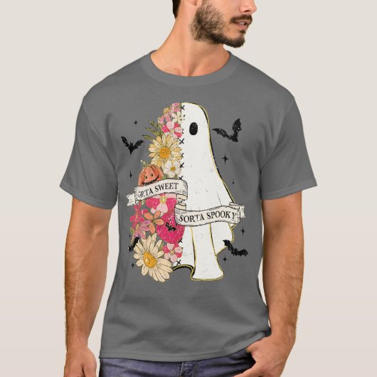 Sorta zoete sorta spooky t-shirt (Voorkant)