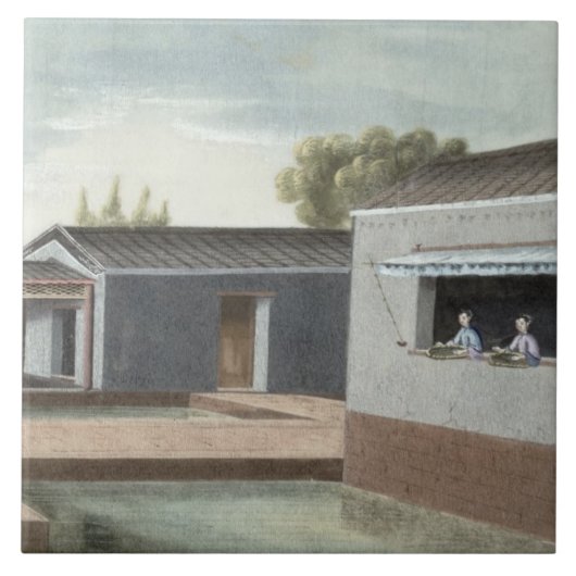 Sorteerthee (m/v op papier) 2 tegeltje (Voorkant)