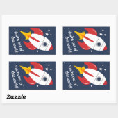 Sortez de ce monde Stickers Rocket (Feuille)
