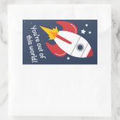 Sortez de ce monde Stickers Rocket (Sac)