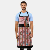 Sortez de mon tablier de cuisine Queen (Porté)