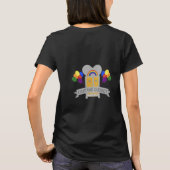 Sortez du T-shirt de la fête gay (Dos)