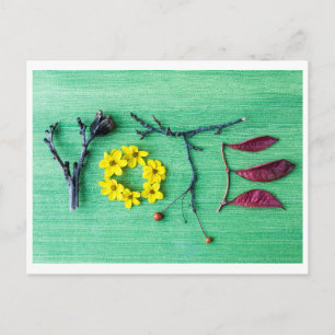 Sortez du vote ! carte postale