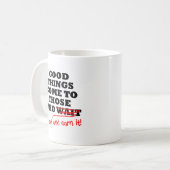 Sortez et gagnez ça drôle Mug (Devant gauche)