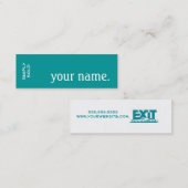 Sortez l'objet immobilier simplement vendu. Carte (Devant / Derrière)