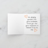 Sortez Un Latte Café Merci Cartes (Intérieur)