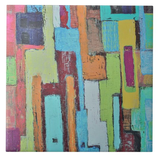 Sortie 6 x 6 Carreaux en céramique (Devant)