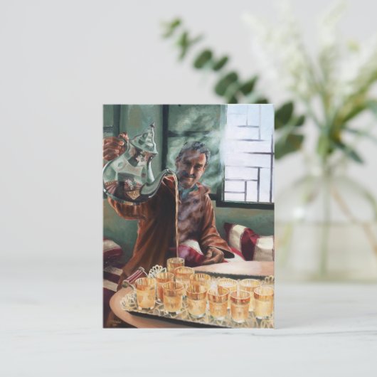 Sortie - carte postale (Debout devant)