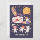 Sortie de cette carte de la Saint-Valentin de prof (Devant)