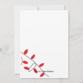 Sortie de cette carte de Noël mondiale (Dos)