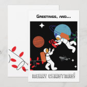 Sortie de cette carte de Noël mondiale (Devant / Derrière)