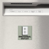 Sortie émotionnelle aimant drôle pour frigo réfrig (In Situ (Lave-vaisselle))