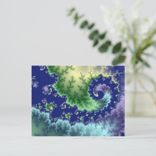 Sortie flottante - Carte postale fragile (Debout devant)