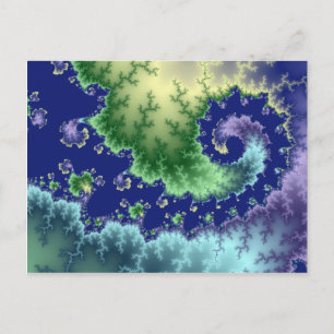 Sortie flottante - Carte postale fragile