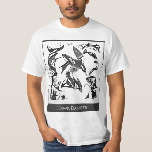 Sortie Rayn : T-shirt de danseur de faucon (Devant)