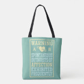 Sorties d'Affection sacs monogrammes personnalisés (Dos)