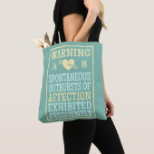 Sorties d'Affection sacs monogrammes personnalisés (De près)