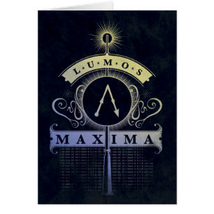 Sortilège Harry Potter Lumos Maxima Graphique