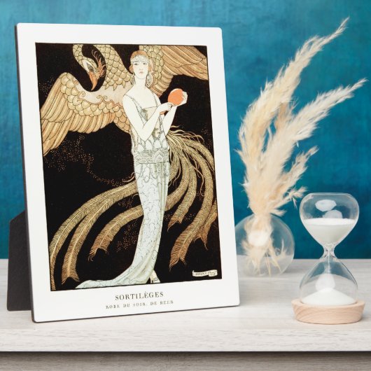 Sortilèges: Evening jurk van George Barbier Fotoplaat (Zijkant)