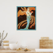 Sortileges ~ illustratie Mode Poster (Keuken)