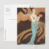 Sortileges of Divination door George Barbier Briefkaart (Voorkant / Achterkant)