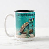 Sortir de ma coquille Tourette's Mug (Gauche)