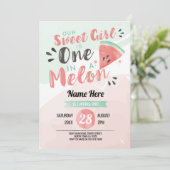 Sortir Sweet Girl One 1st Melon Premier Invitation (Debout devant)