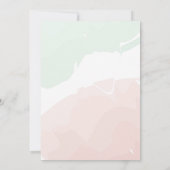 Sortir Sweet Girl One 1st Melon Premier Invitation (Dos)