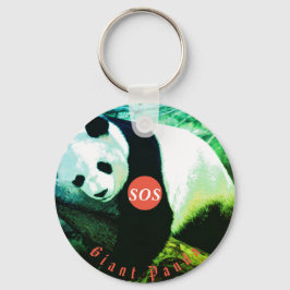 SOS Giant Panda Sleutelhanger