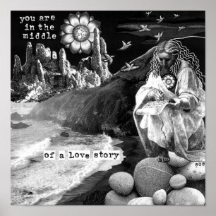 SOS Je bent in het midden van een liefdesverhaal Poster