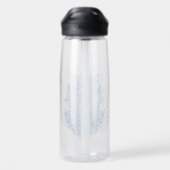 ⚔️ Sosanu Water Bottle – Anime-Inspired Warrior Hy Waterfles (Achterkant)