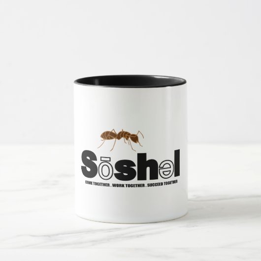 Soshel Logo Coffee Mug (Centre)
