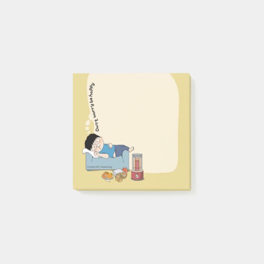 sosoHoney(60) slaap Post-it® Notes (Voorkant)