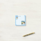 sosoHoning(38) regen Post-it® Notes (Op bureau)