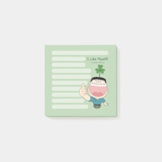 sosoHoning(44) Klaver Post-it® Notes (Voorkant)