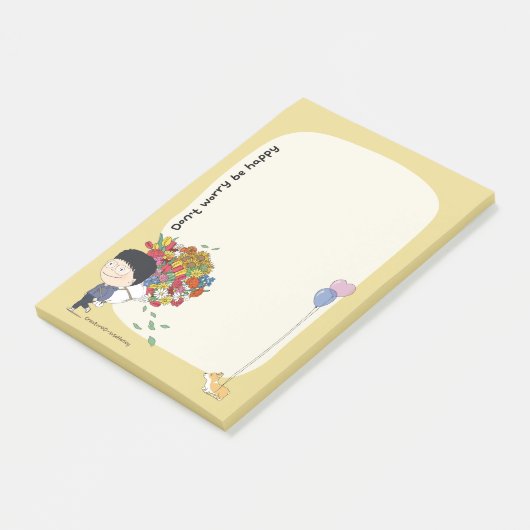 sosoHoning(68) bloem Post-it® Notes (Schuin)