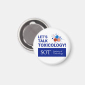 SOT - Parlons de toxicologie - Circle Magnet (Recto/Verso)