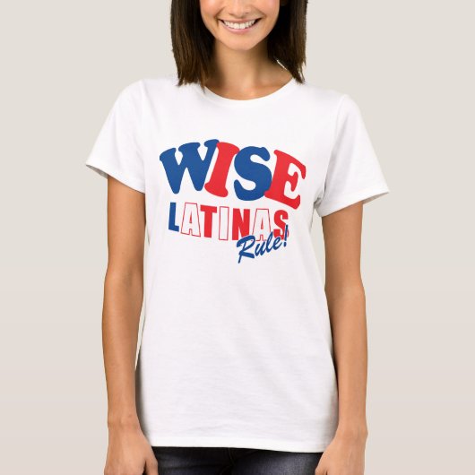 sotomayor wise latina shirt (Voorkant)