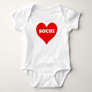 Sotsji-hart Romper