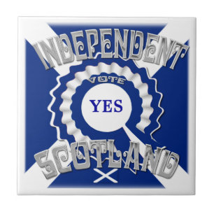 Sottish Independence Campaign Tegeltje