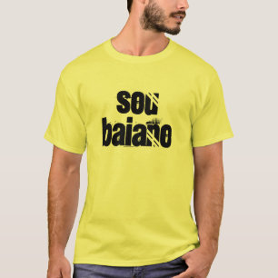 sou baiano camiesta t-shirt