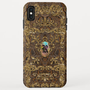 Soubrette Elegant Monogram iPhone XS Max Hoesje