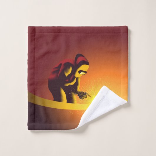 Soudage (Gant de toilette)