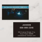 Soudage Carte de visite de soudure de fabrication (Devant / Derrière)